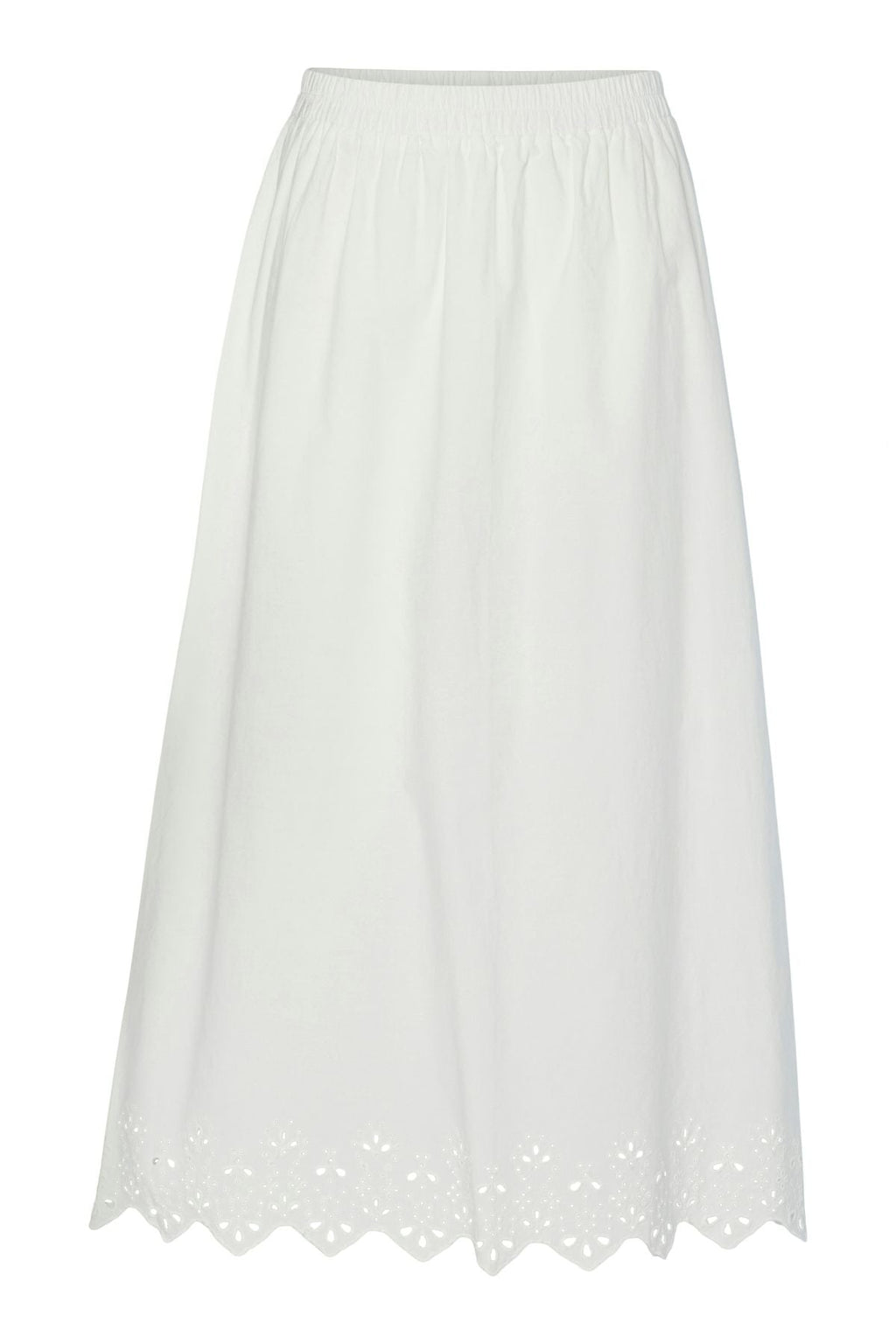 Salmina nilkkahame - Cloud Dancer Embroidery