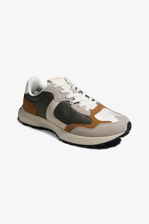 Classic Runner - White/Khaki - TeeShoppen Group™