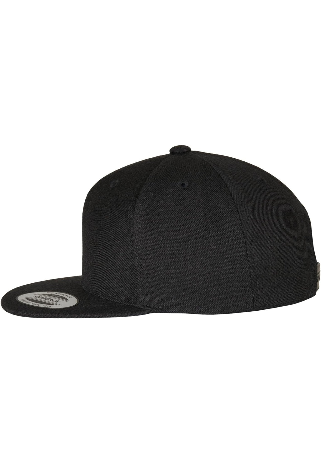 Classic Snapback - Musta