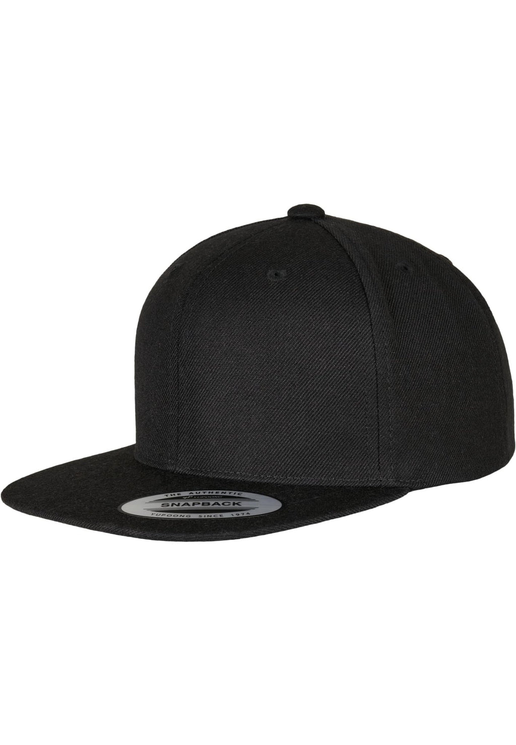 Classic Snapback - Musta