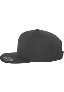 Classic Snapback - tummanharmaa