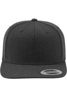 Classic Snapback - tummanharmaa/tummanharmaa