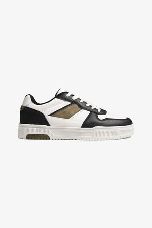 Classic Sneaker - Valkoinen/Musta/Khaki