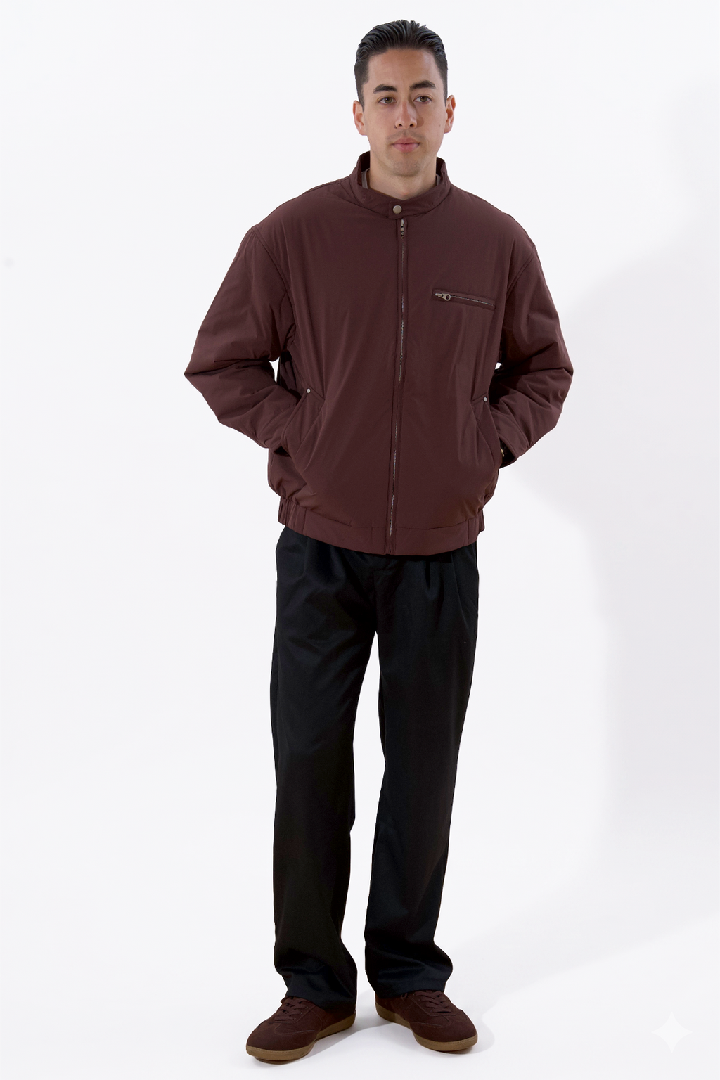 Cooper lyhyt takki - Burgundy