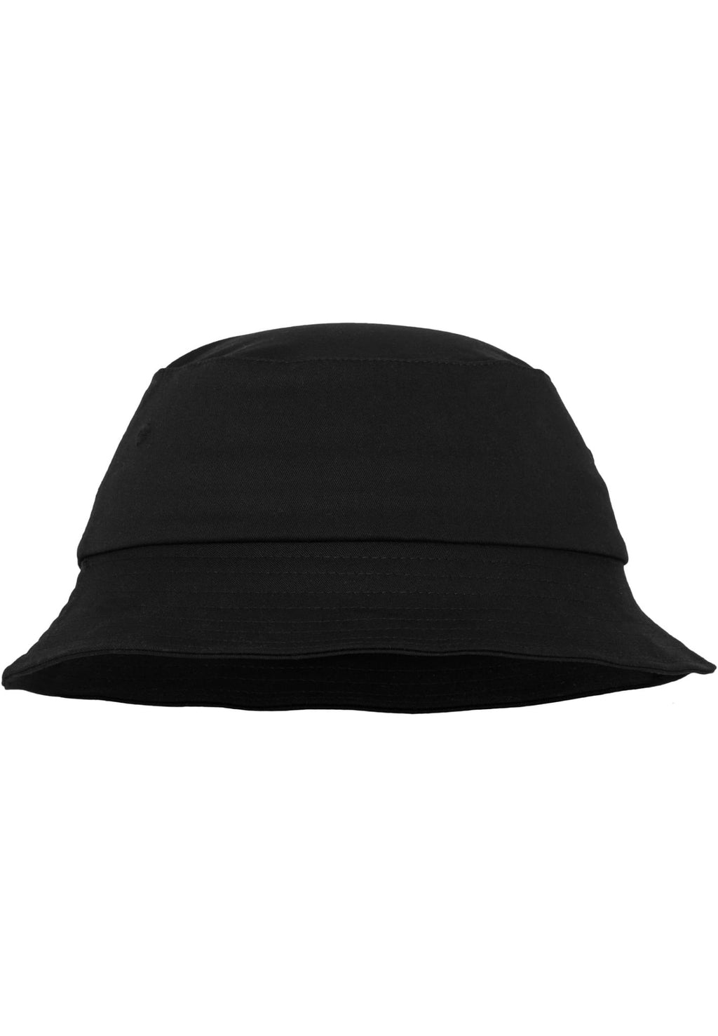 Cotton Twill Bucket Hat - Musta