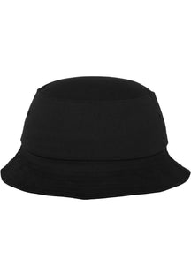 Cotton Twill Bucket Hat - Musta