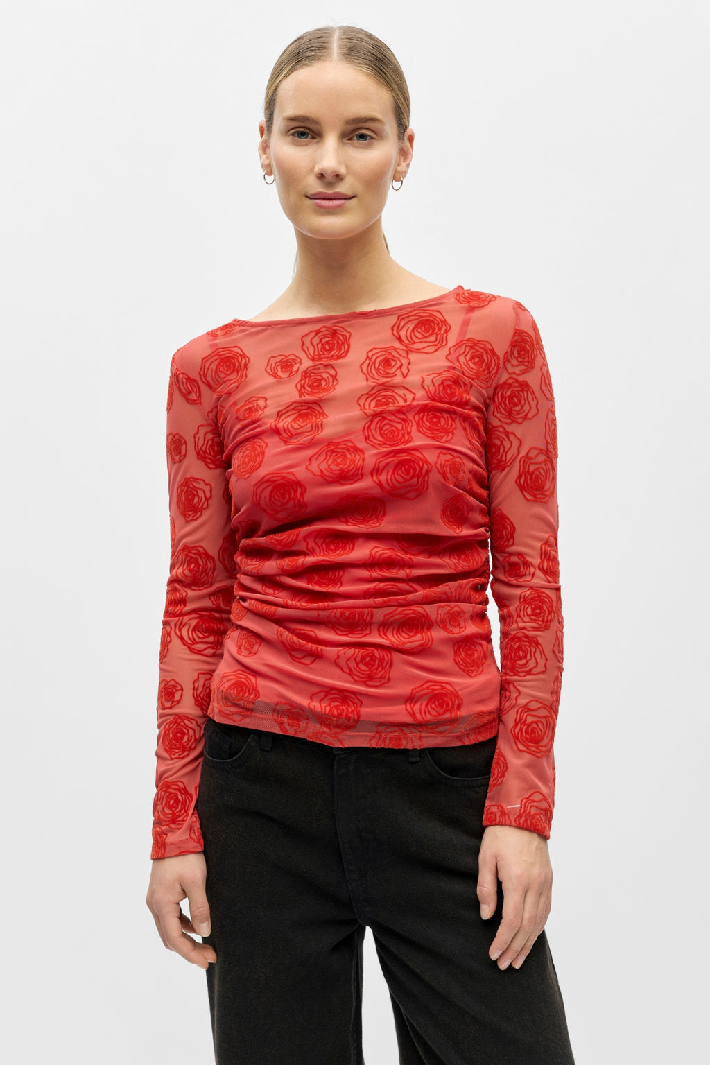 Elodie Top - Karpalo Poinsette Roses