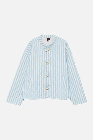 Siri tikattu takki - Chambray Blue