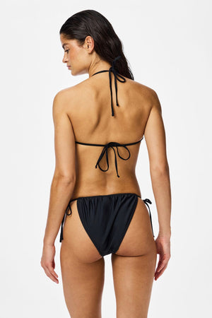 Baomi Bikini Triangle Top - musta