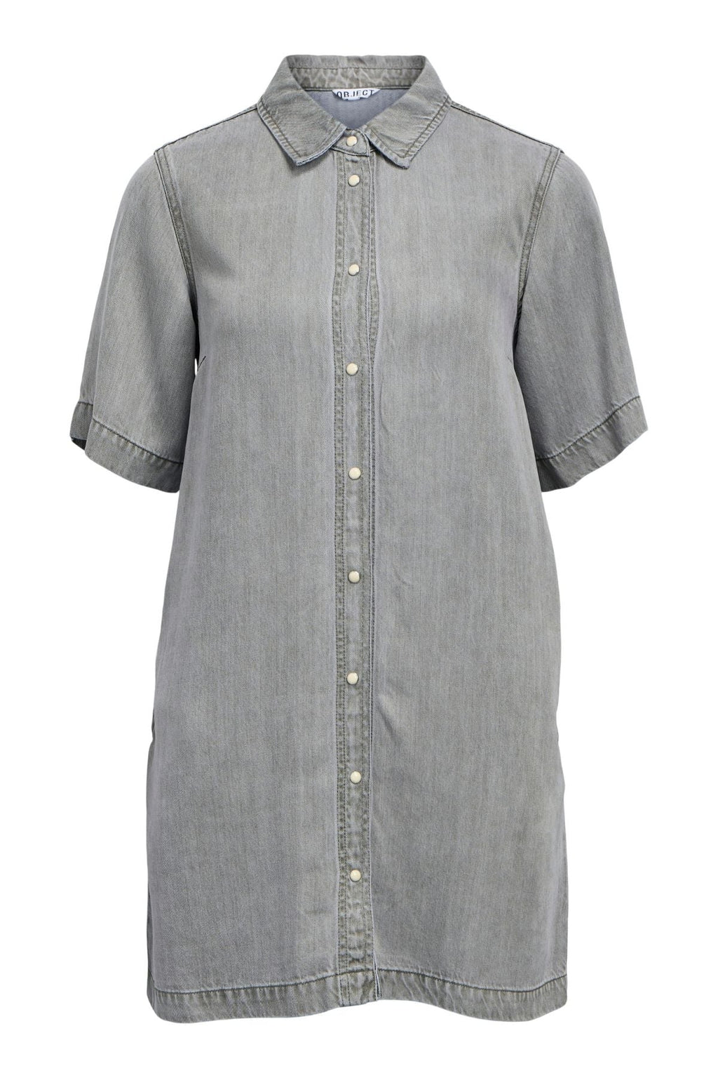 Runko 2/4 Re Denim -mekko - vaaleanharmaa denim