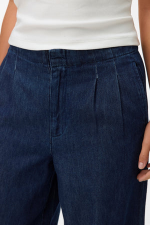 Rae Wide Farkut - Tummansininen Denim