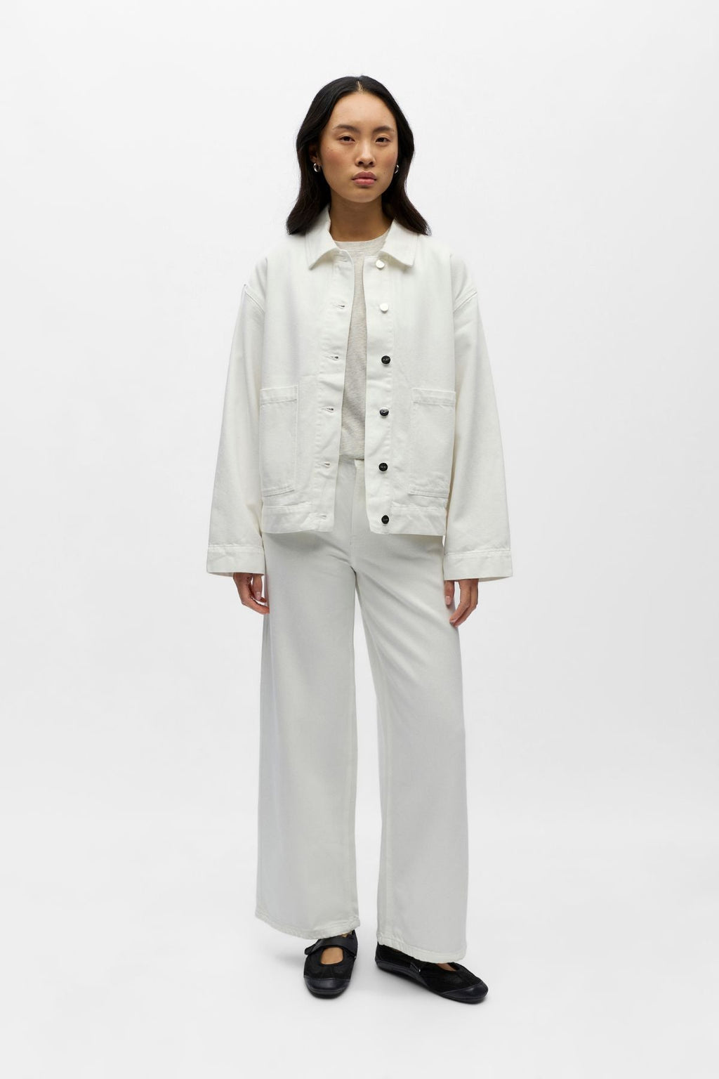 Rosie Overshirt - Cloud Dancer