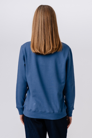 Huppari Crewneck - sininen