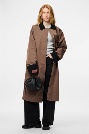 Jorma Long Light -takki - Coffee Quartz Black