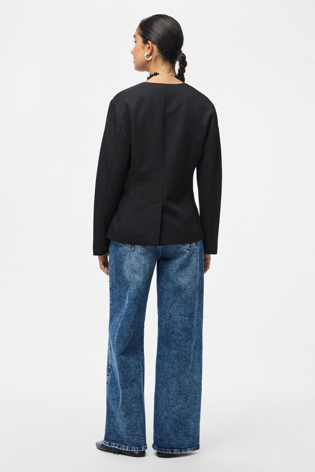 Kamil Fitted Blazer - musta