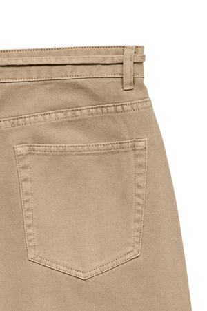 Wien leveä vyö, värilliset farkut - hopea minkki