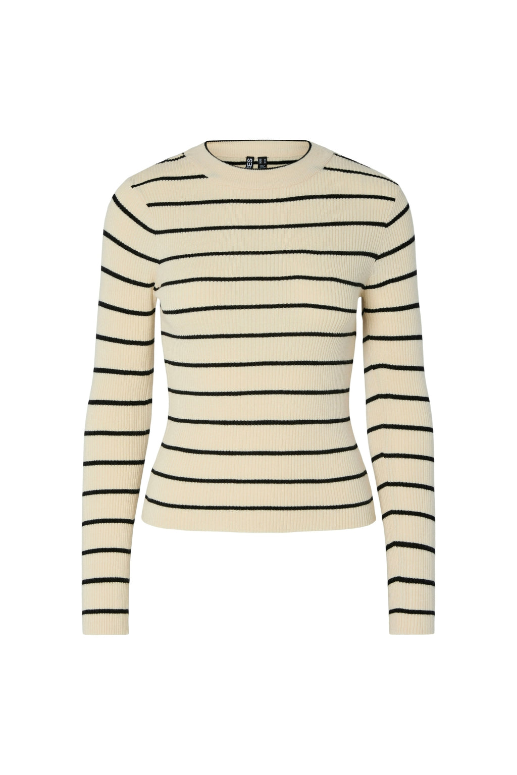 Mira New O-Neck Knit - koivu/musta