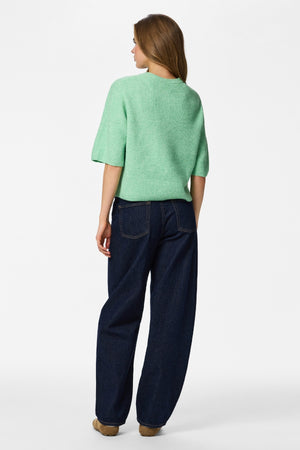 Silly O-neck neuletakki - Sprucestone Melange