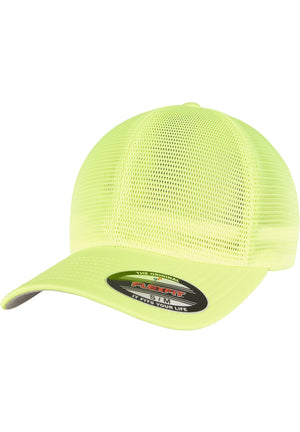 FLEXFIT 360 OMNIMESH CAP - Neonkeltainen