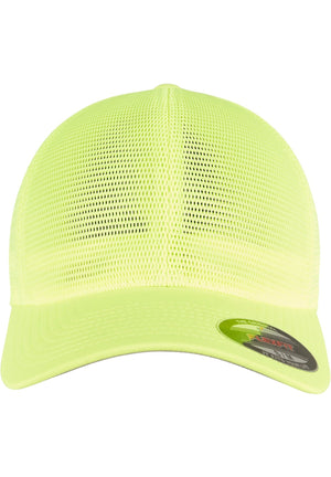 FLEXFIT 360 OMNIMESH CAP - Neonkeltainen