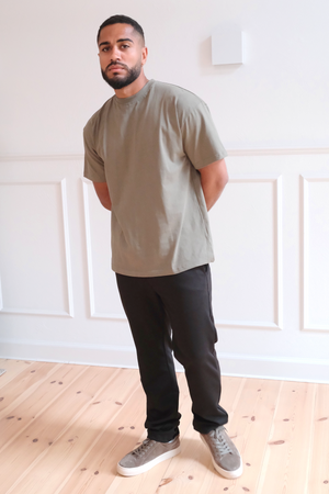 Boxy T-paita - Olive