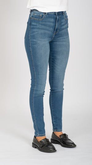 De Originale Performance Skinny Jeans - Light Blue Denim - TeeShoppen - Blå