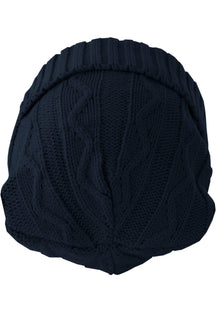 Seuraava Beanie Cable Flap - Navy