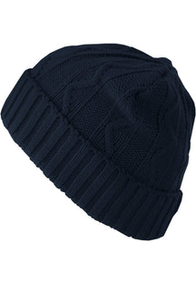 Seuraava Beanie Cable Flap - Navy