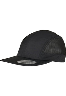 Nylon Snapback - Musta