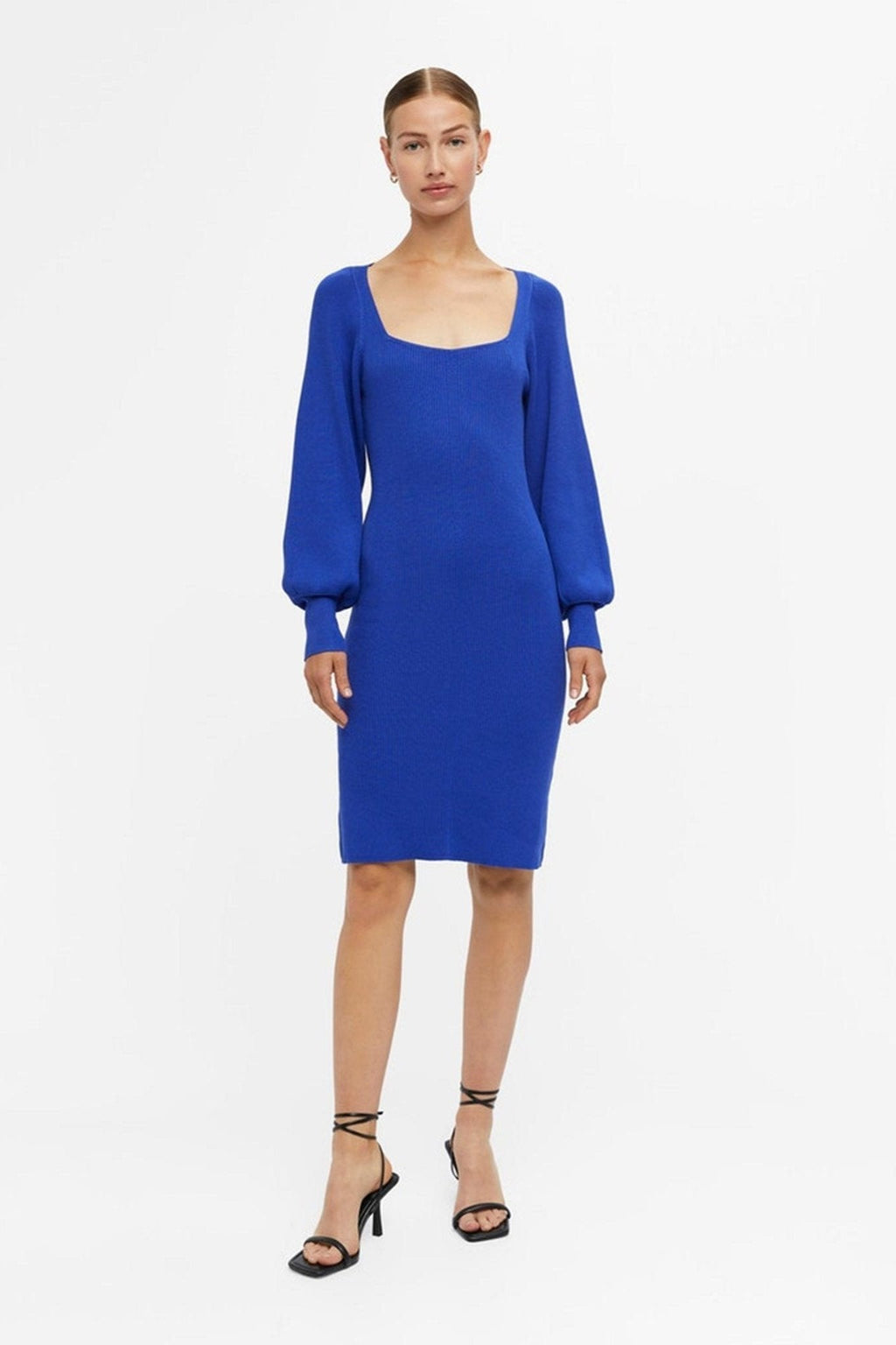 Agnes Strik Kjole - Clematis -sininen