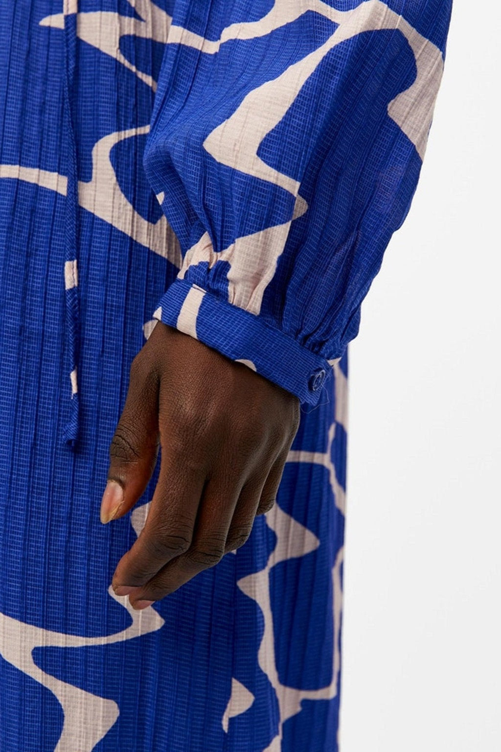 Vanja Wrap Kjole - Clematis sininen