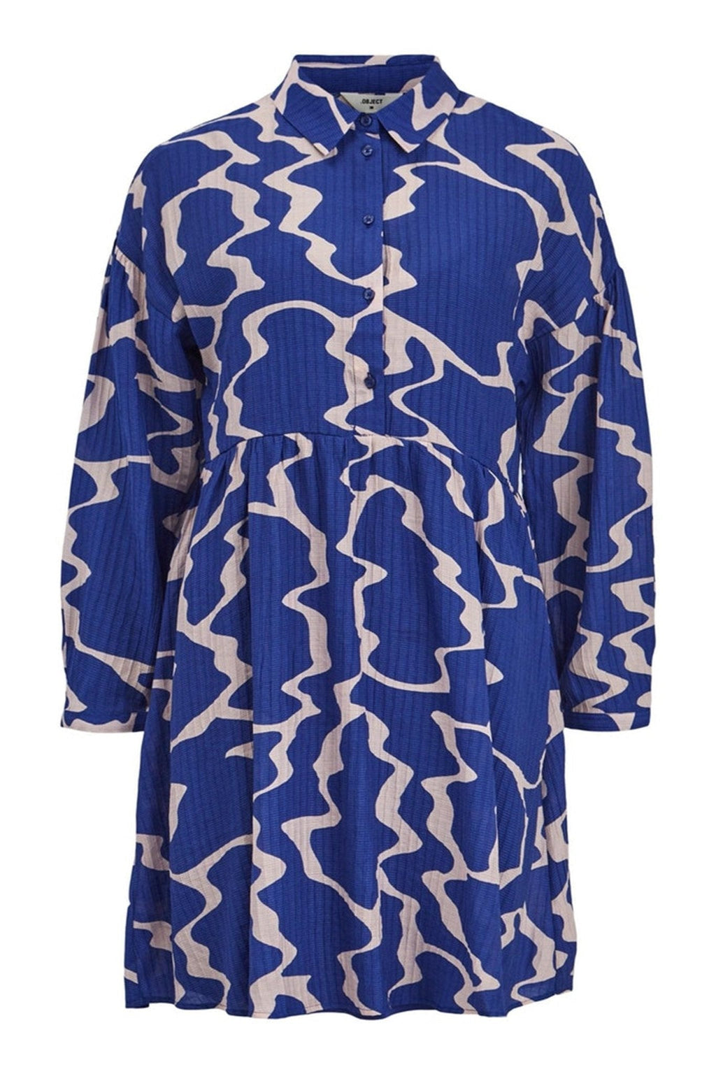 Vanja Mini Kjole - Clematis sininen