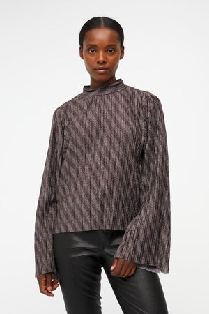 Lux Langærmet Bluse - Lajittele