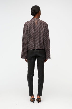 Lux Langærmet Bluse - Lajittele