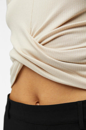 Jamie -rajattu yläosa - hiekankuori