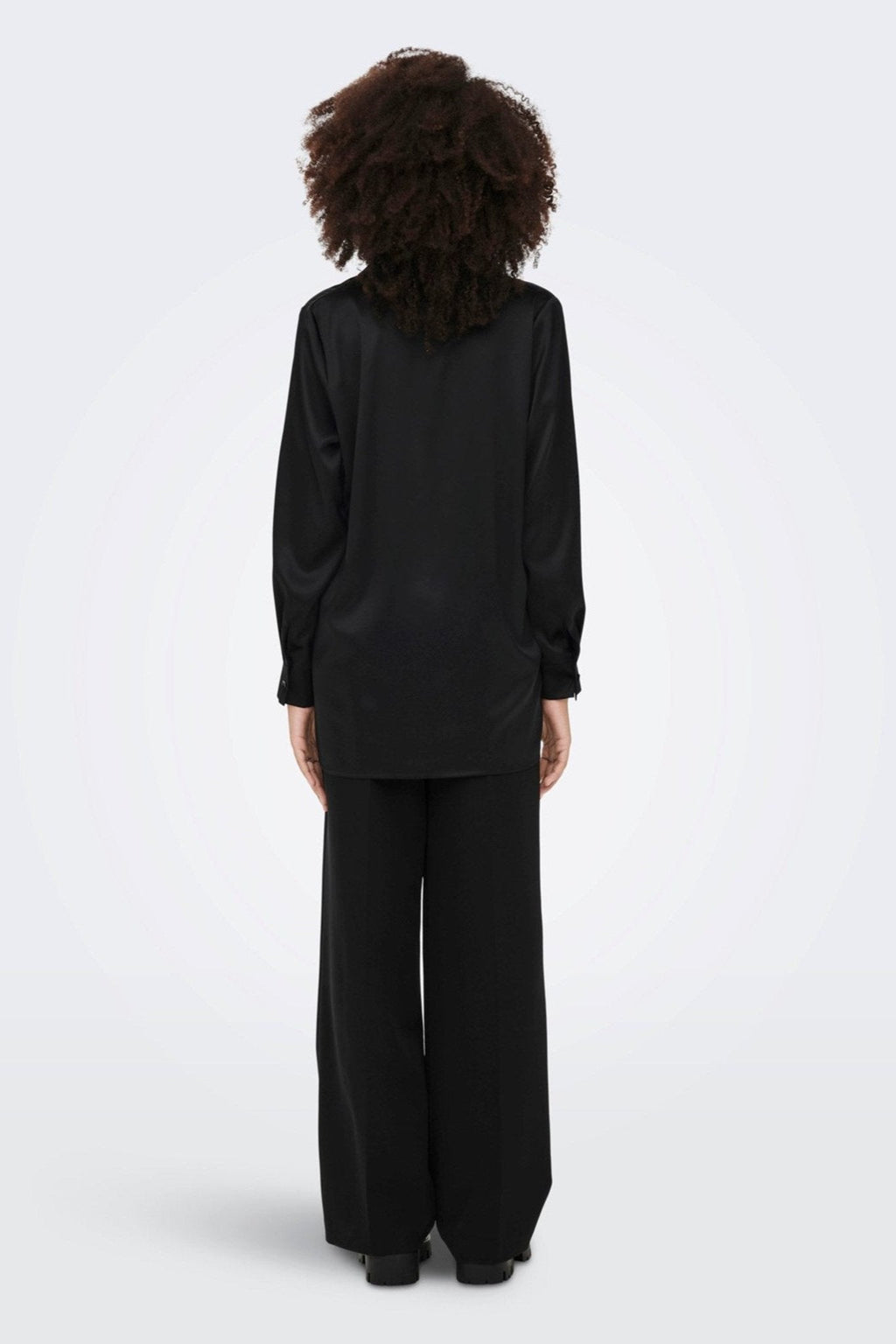 Victoria Satin -mekko - musta