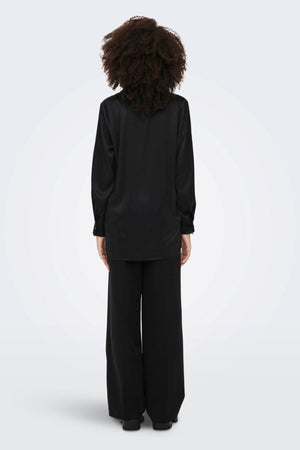 Victoria Satin -mekko - musta