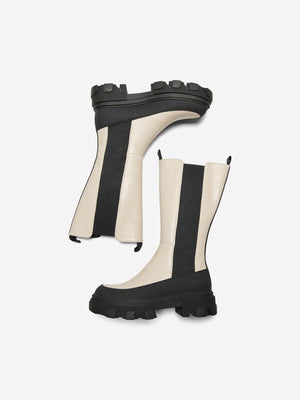 Tola Chunky Boots - beige