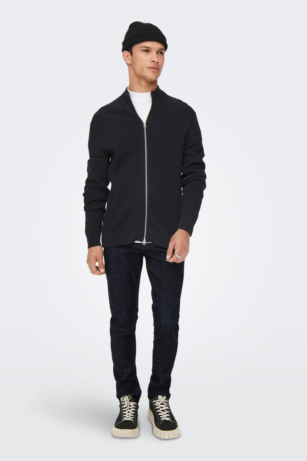 LOOM SLIM RAW -farkut - Sininen farkku