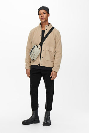 Avi beam chino twill housut - musta