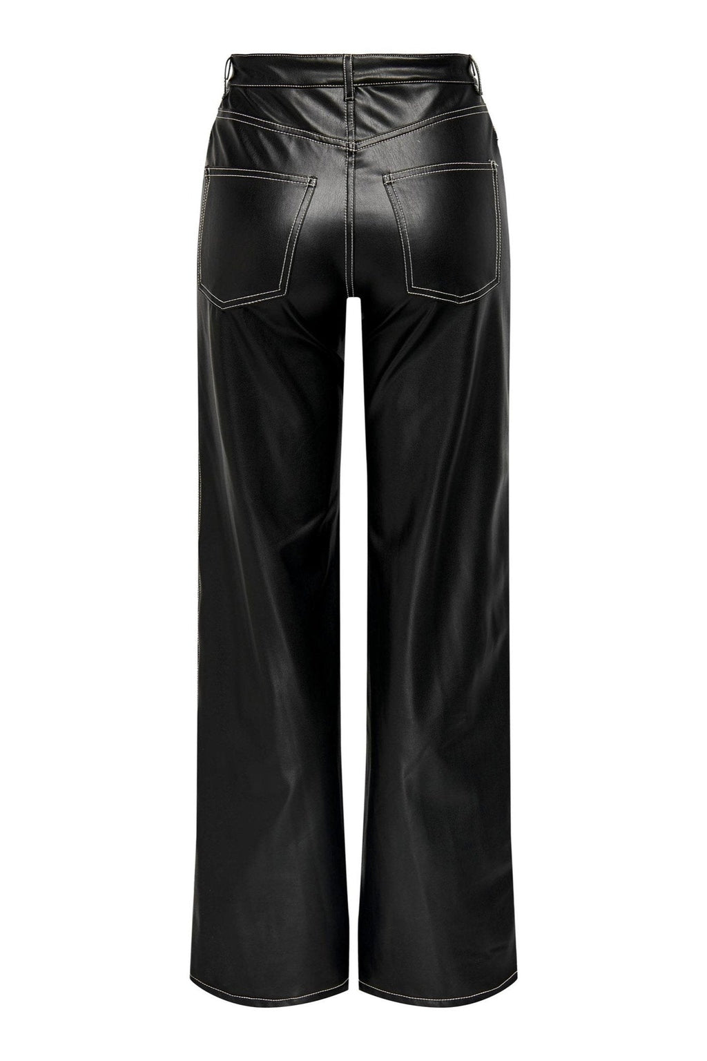 Mehukas leveä faux -nahkakyser - Lajittele