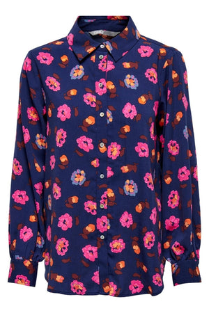 Vanessa Life Skjorte - Patriot sininen