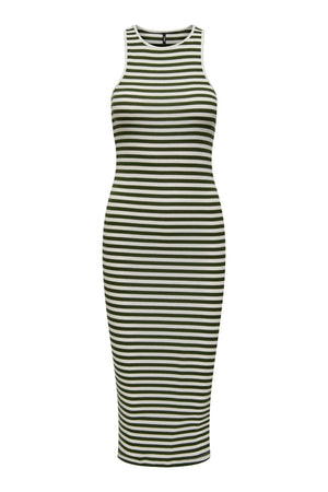 Lany Maxi Kjole - kivääri vihreä