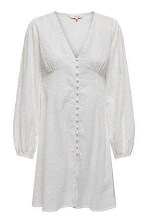 Freya V -Neck Kjole - Pilvitanssija