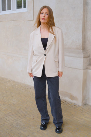 Ylisuuret bleiseri - beige