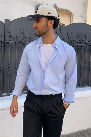 The Original Performance Oxford -paita - vaaleansininen/valkoinen