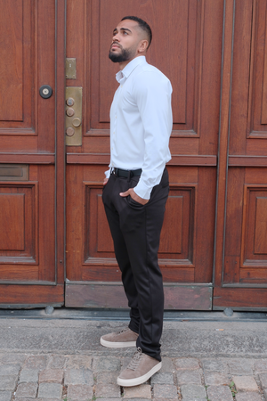 Performance Pants Wide - Musta