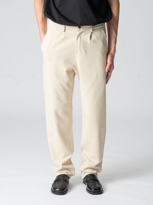 Performance Pants Wide - Beige - TeeShoppen Group™