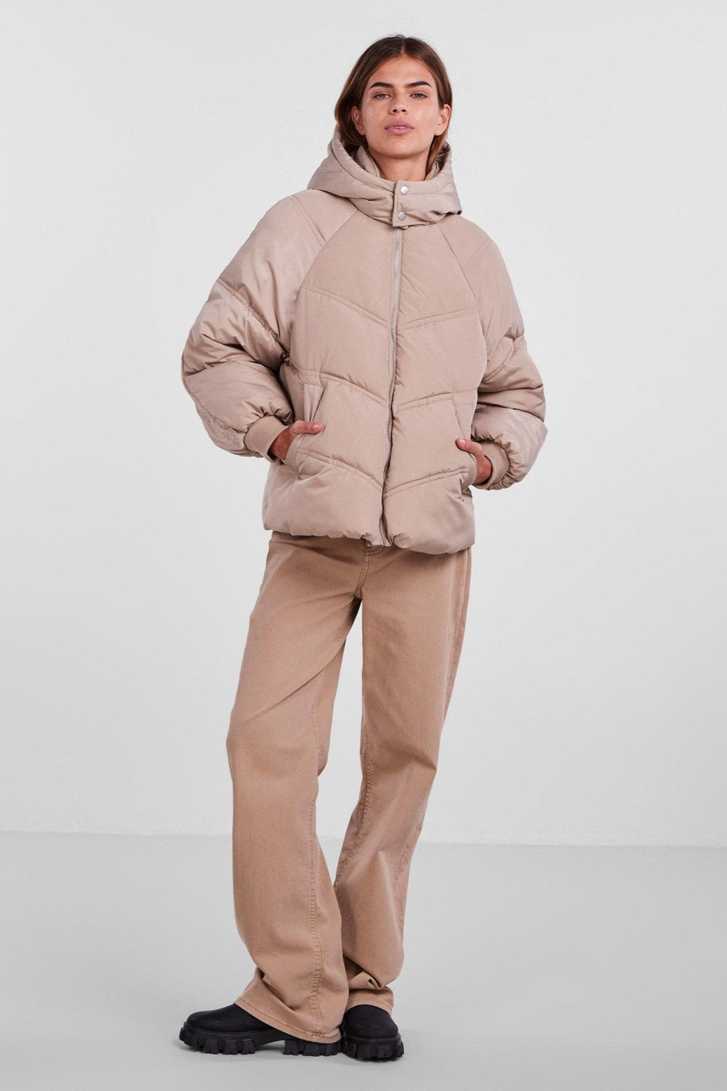 Neli City Puffer -takki - Hopea Mink