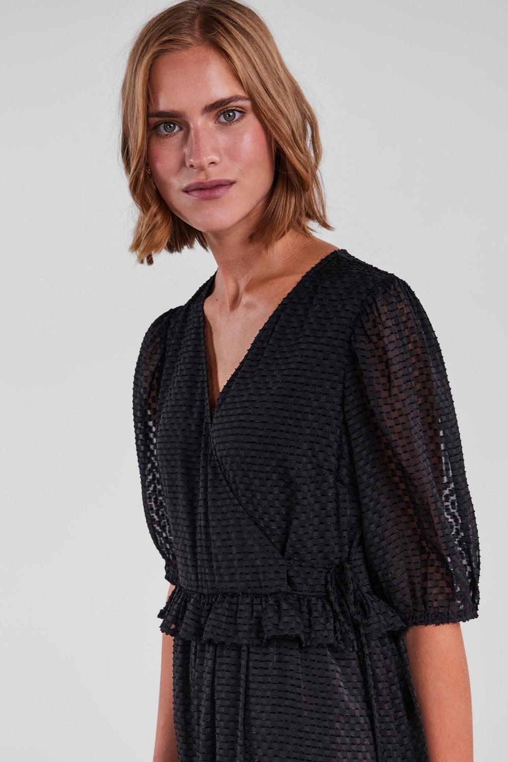 Agana Midi -mekko - musta